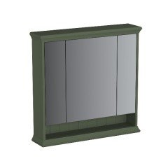 Vitra Valarte Neo 65832 Dolaplı Ayna 80 cm, Retro Yeşil