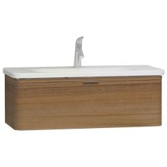 VitrA 56141 Lavabo Dolabı Nest Trendy Çekmeceli 100 Cm H.Doğal Ahşap