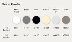 Nuevo Crea 45 S Seramik Eviye