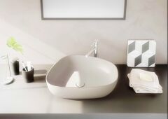 Vitra 5991B422-0016 Outline Çanak Lavabo Mat Kum Bej