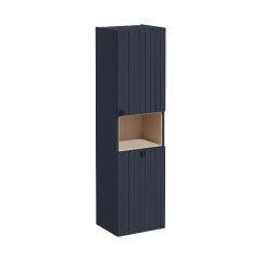 Vitra Root Groove 69105 Boy Dolabı, 40 Cm, Kısa, Çamaşır Sepetli, Mat Lacivert, Sağ