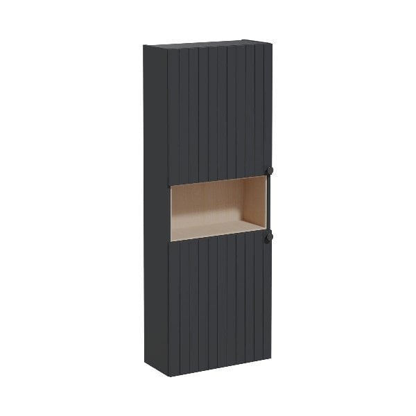 Vitra Root Groove 69111 Boy Dolabı, 55, Dar, Kısa, Mat Grafit