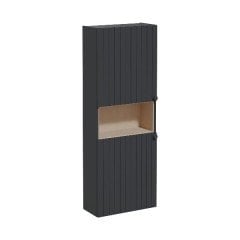 Vitra Root Groove 69111 Boy Dolabı, 55, Dar, Kısa, Mat Grafit