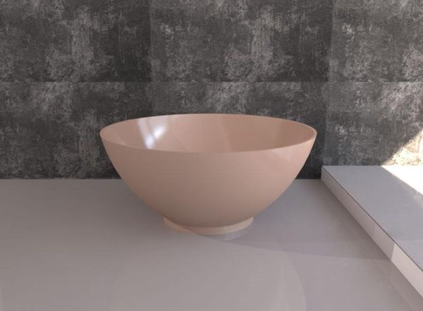 Sanacryl Optima Küvet 146x61 Mat Soft Pink