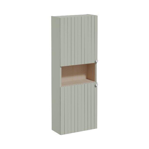 Vitra Root Groove 69113 Boy Dolabı, 55, Dar, Kısa, Mat Retro Yeşil