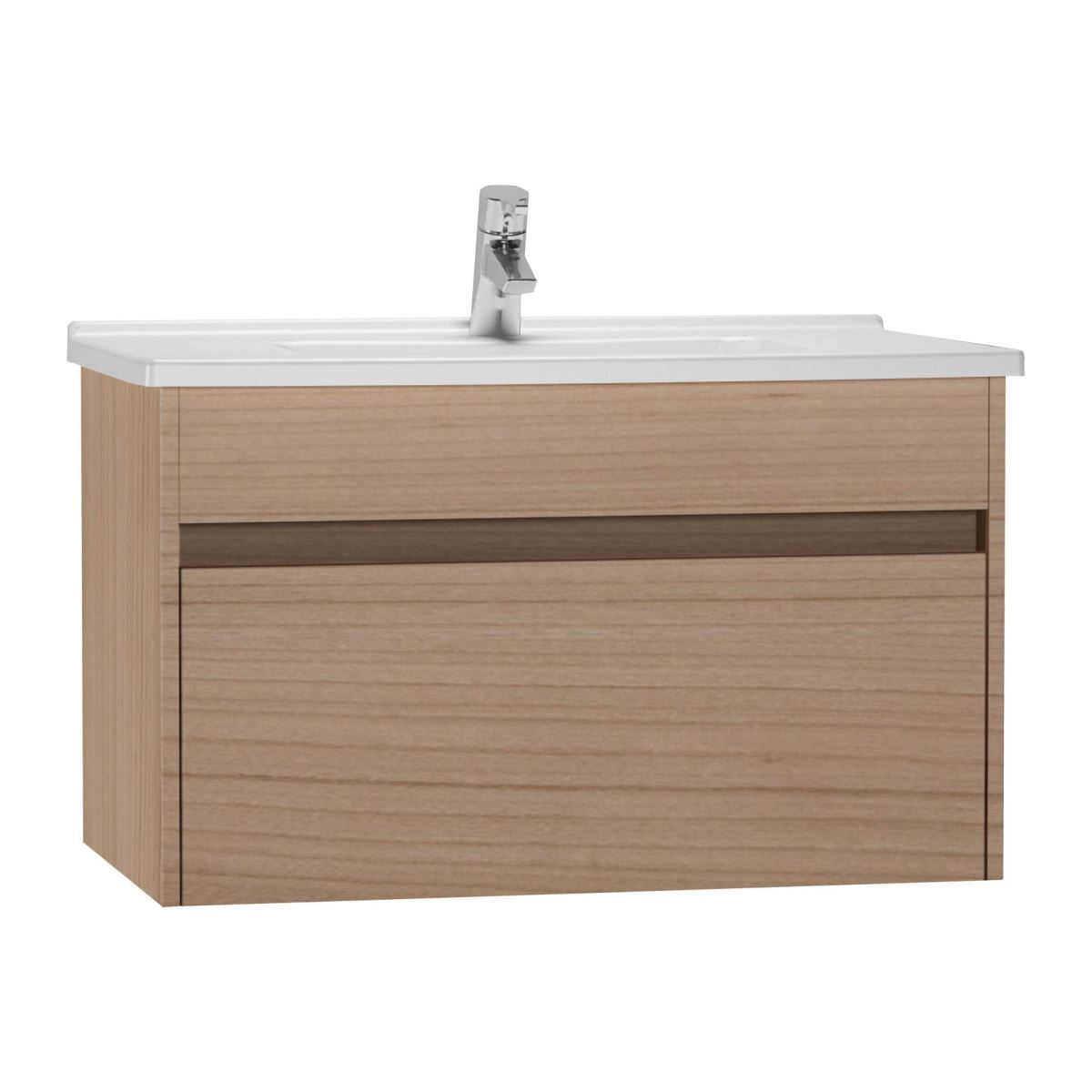 Vitra 54739 S50+Lavabo Dolabı 80 Cm, Altın Kiraz