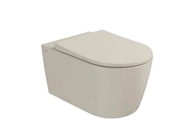 Vitra 7910B422-0090 Metropole Round Asma Klozet Kum Bej