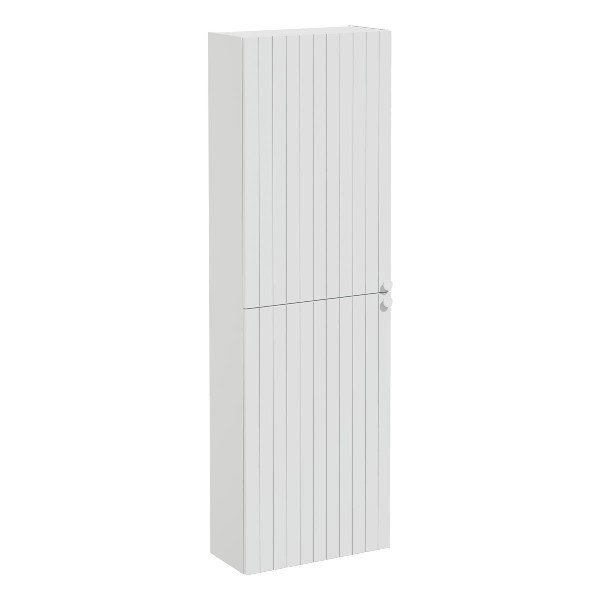 Vitra Root Groove 69115 Boy Dolabı, 55 Cm, Dar, Mat Açık Gri