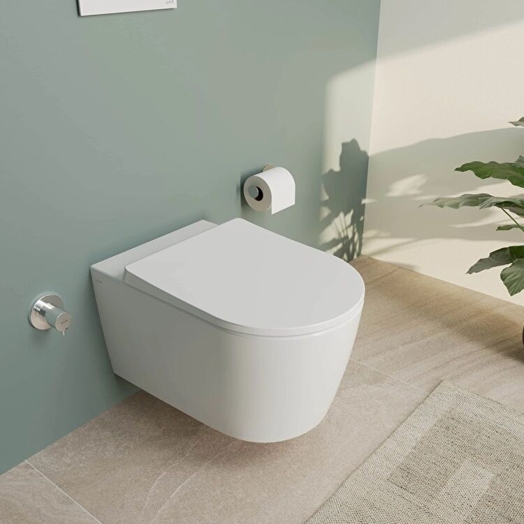 Vitra 7910403-0090 Metropole Round Asma Klozet Beyaz