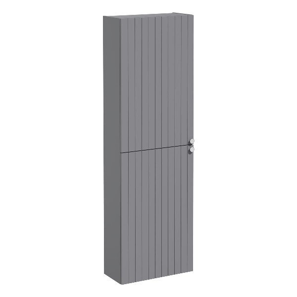 Vitra Root Groove 69116 Boy Dolabı, 55 Cm, Dar, Mat Gri