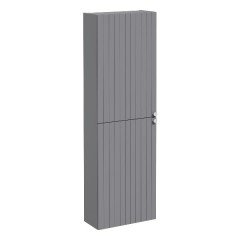 Vitra Root Groove 69116 Boy Dolabı, 55 Cm, Dar, Mat Gri