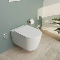 Vitra 7910401-0090 Metropole Round Asma Klozet Mat Beyaz