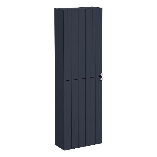 Vitra Root Groove 69119 Boy Dolabı, 55 Cm, Dar, Mat Lacivert