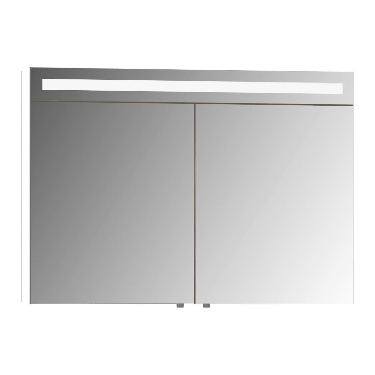 Vitra 56780 Elite Ayna Dolaplı Ayna 100 Cm Aydınlatmalı Parlak Beyaz