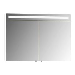 Vitra 56780 Elite Ayna Dolaplı Ayna 100 Cm Aydınlatmalı Parlak Beyaz