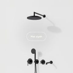 Vitra A4579536 Origin Classic 1F Elduş Takımı Mat Siyah
