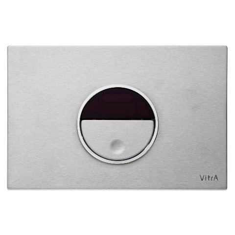 Vitra 768-1440 Pro Temassız Kumanda Paneli 8 Cm Fırçalanmış Yüzey Mat Krom