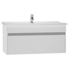Vitra 54742 S50+Lavabo Dolabı 100 Cm, Parlak Beyaz