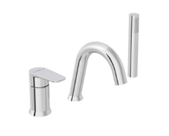Artema A43100 Flow Soft Küvet Bataryası 3 Delikli Krom