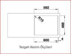 Nuevo İcon 6 Seramik Eviye