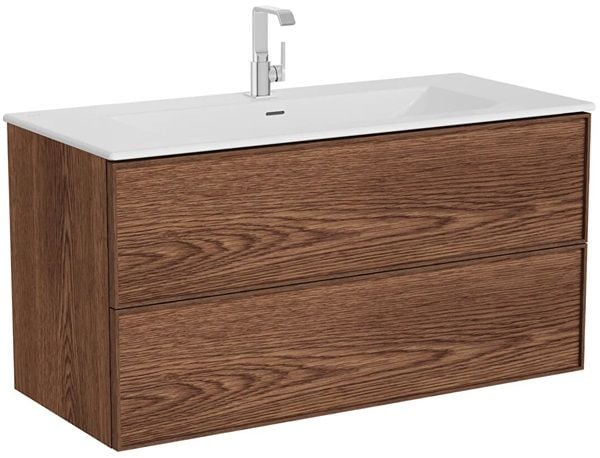 Vitra 67157 Metropole Edge Etajerli Lavabolu 120 cm Ceviz