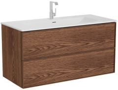 Vitra 67157 Metropole Edge Etajerli Lavabolu 120 cm Ceviz