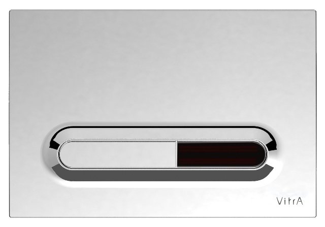 VitrA 740-0885 Loop T Temassız Kumanda Paneli 8 cm Mat Krom