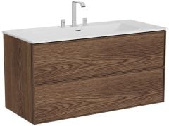 Vitra 67462 Metropole Edge Etajerli Lavabolu 120 cm Ceviz