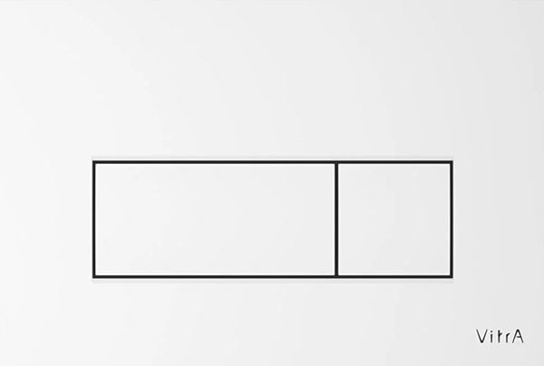 Vitra 740-2300 Root Square Kumanda Paneli Parlak Beyaz