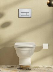 Vitra 740-2380 Root Square Kumanda Paneli Parlak Krom