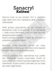 Sanacryl Grande Bağımsız Küvet Hidromasaj Sistemli 190X92 Cm Mat Beyaz