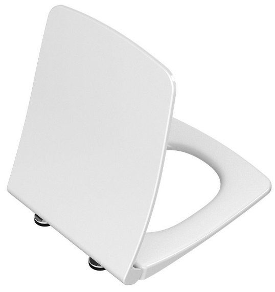 VitrA 122-401R009 Metropole Slim Klozet Kapağı Yavaş Kapanır Mat Beyaz