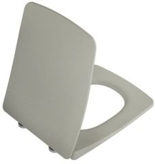 VitrA 122-420R009 Metropole Slim Klozet Kapağı Yavaş Kapanır Mat Bej