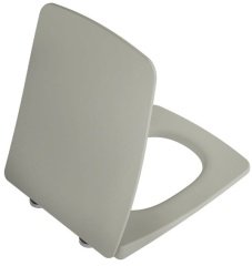 VitrA 122-420R009 Metropole Slim Klozet Kapağı Yavaş Kapanır Mat Bej