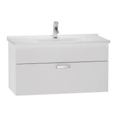 Vitra 56068 S50 Lavabo Dolabı 80 Cm, Parlak Beyaz