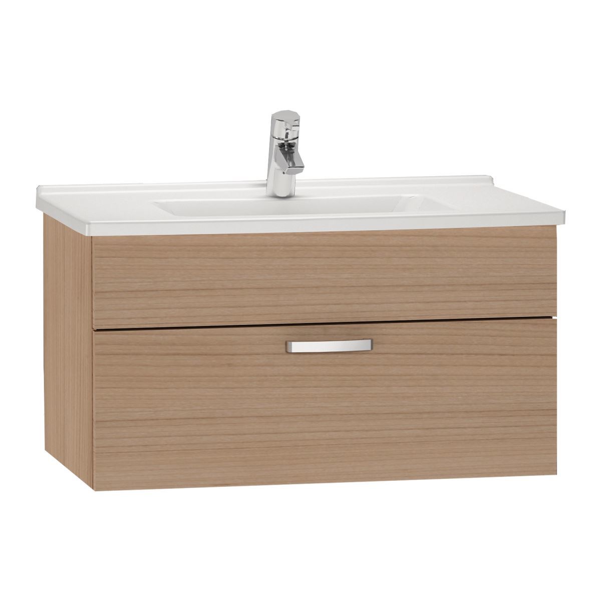 Vitra 56069 S50 Lavabo Dolabı 80 Cm, Altın Kiraz
