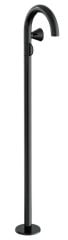 Vitra A4277539 Liquid Yerden Lavabo Bataryası Parlak Siyah