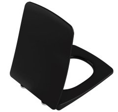 VitrA 122-070-009 Metropole Slim Klozet Kapağı Yavaş Kapanır Siyah