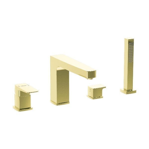 Artema Root Square A4275774 Küvet Bataryası (4 Delikli) Altın
