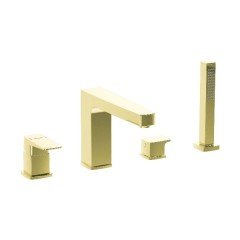 Artema Root Square A4275723 Küvet Bataryası (4 Delikli) Altın
