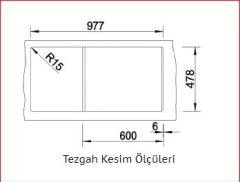 Nuevo Sonas 6 S Seramik Eviye
