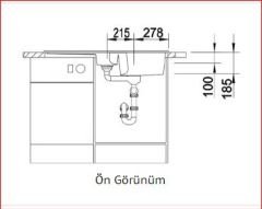Nuevo Sonas 6 S Seramik Eviye