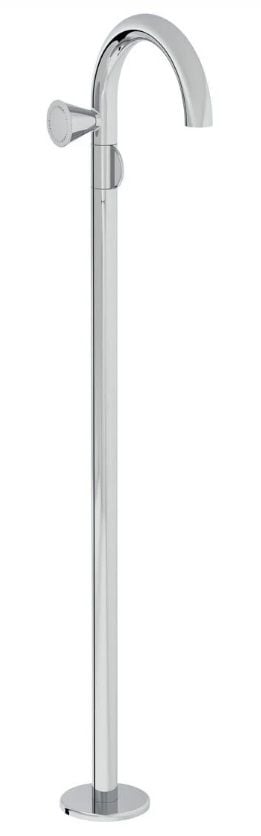 Vitra A42776 Liquid Yerden Lavabo Bataryası(Soldan Kullanım) Krom