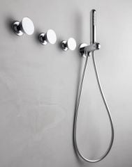 Vitra A42796 Liquid 1F El duşu Takımı Krom