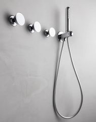 Vitra A42796 Liquid 1F El duşu Takımı Krom