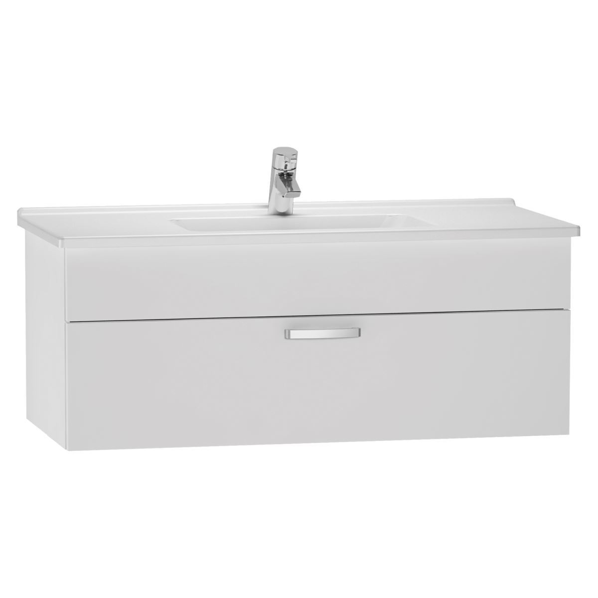 Vitra 56072 S50 Lavabo Dolabı 120 Cm, Parlak Beyaz