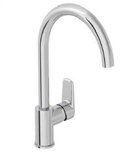 Artema A43419 Flow Soft Eviye Bataryası Krom