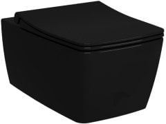 VitrA 7672B070-0559 Metropole Rim-ex Asma Klozet 56cm Parlak Siyah