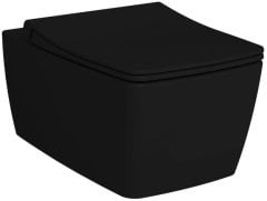 VitrA 7672B083-0559 Metropole Rim-ex Asma Klozet 56cm Mat Siyah