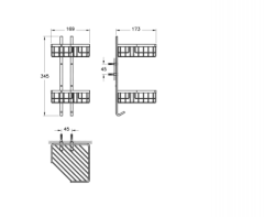 Artema A44051 Arkitekta Köşe Malzemelik İkili